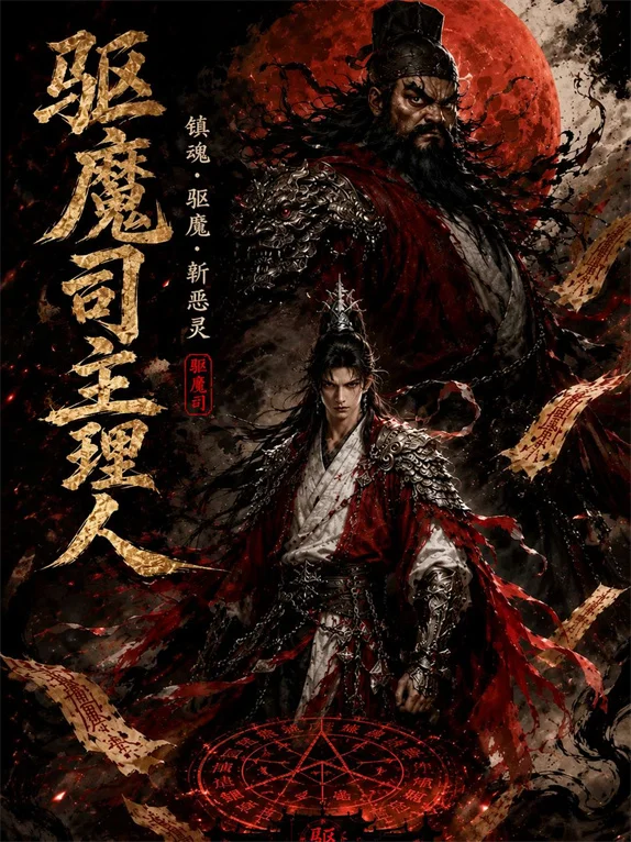 黄果ai生成短剧作品 驱魔司主理人